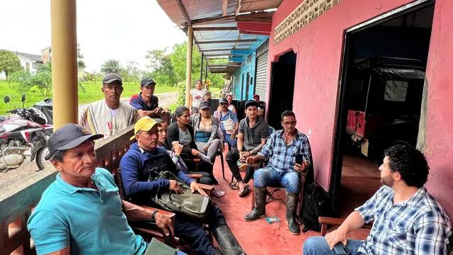 Reunión con comunidad
